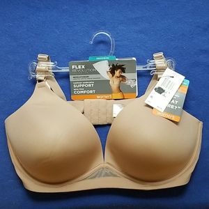Underwire support bra